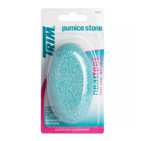Trim, Neat Feet Easy To Grip Oval Pumice Stone, 1 Count
