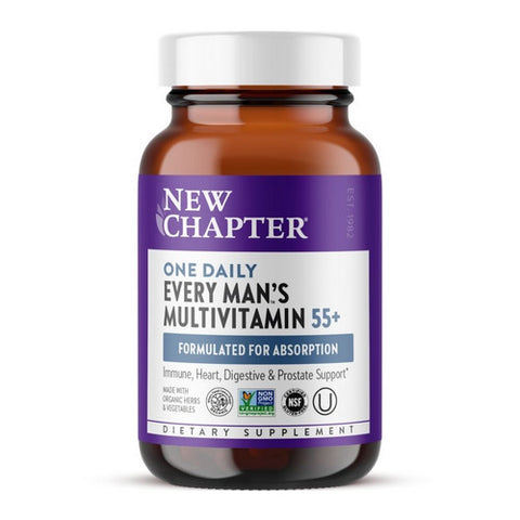 One Daily Every Man's Multivitamin 55 Plus 60 Tabs by New Chapter