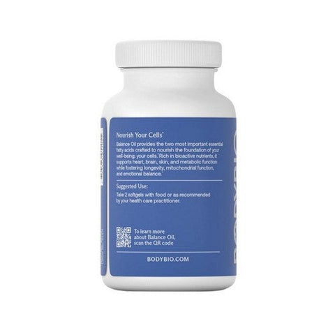 BodyBio, Balance Oil Linoleic Acid, 60 Softgels BodyBio