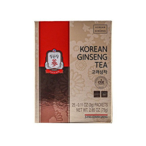 JungKwanJang, JungKwanJang Korean Red Ginseng Tea Mix, 25 Count JungKwanJang
