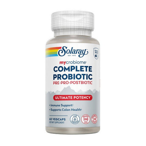 Solaray, Mycrobiome Complete Probiotic Ultimate Potency, 60 Veg Caps Solaray