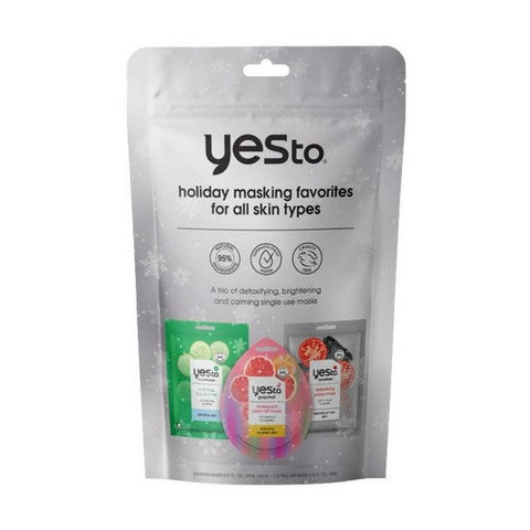 Holiday Masking Favorites Christmas Gift Set 1 Kit by Yes To