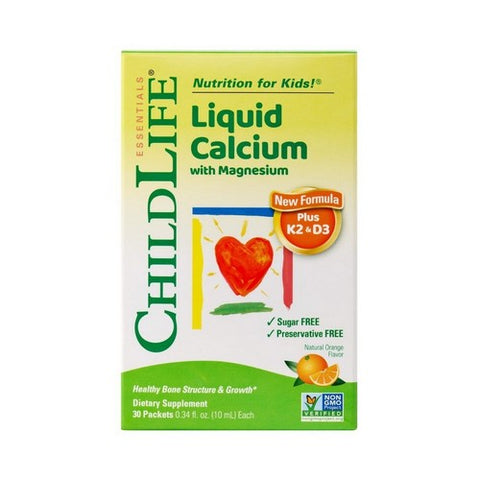 Child Life Essentials, Calcium With Magnesium, 30 Sticks Child Life Essentials