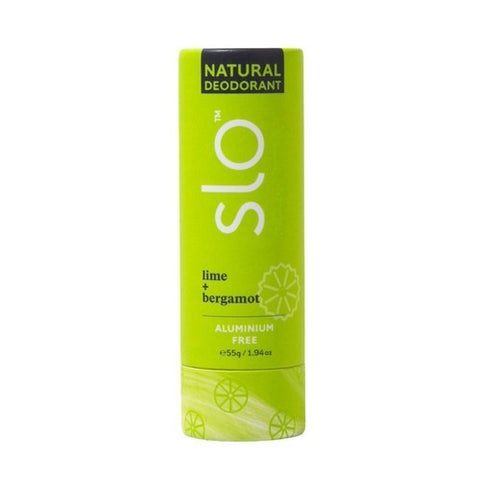 SLO, Natural Deodorant Zesty Bergamot Lime, 1.94 Oz SLO