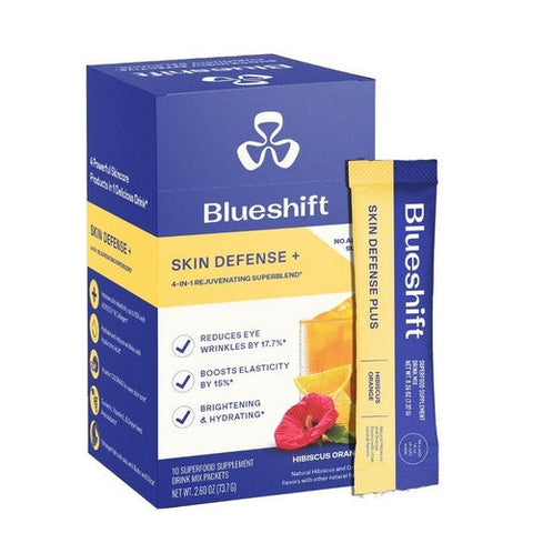 Blueshift Nutrition, Skin Defense Plus Hibiscus Orange, 2.60 Oz Blueshift Nutrition