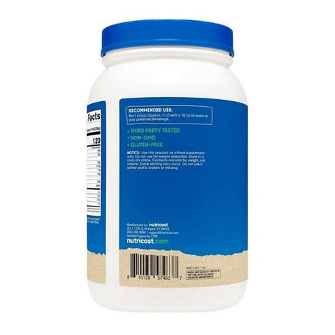 Nutricost, Organic Pea Protein Isolate Powder Chocolate, 3 Lbs Nutricost