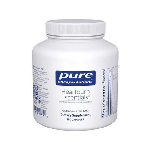 Heartburn Essentials 180 Caps by Pure Encapsulations