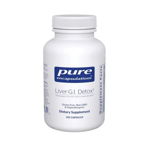 Liver-G.I. Detox 120 Caps by Pure Encapsulations