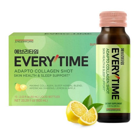 Everytime Adapto Collagen Skin Health & Immune Support 10 Count by JungKwanJang
