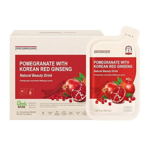 Pomegranate With Korean Red Ginseng 20 Count by JungKwanJang