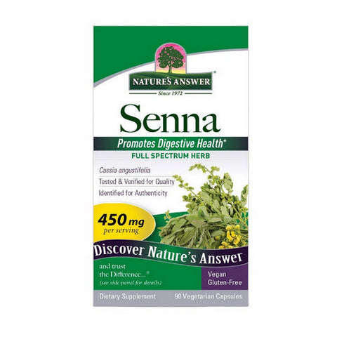 Nature's Answer, Senna Leaf, 90 Caps Nature's Answer