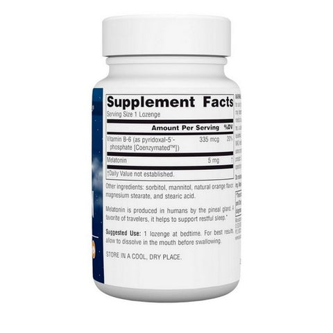 Source Naturals, Melatonin Orange, 5 mg, Sublingual Orange 200 Tabs Source Naturals