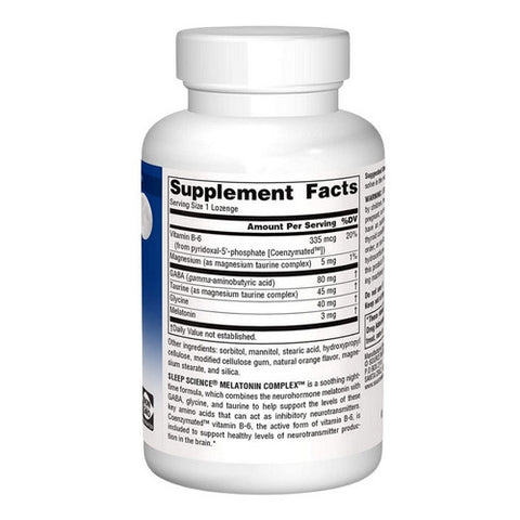 Source Naturals, Melatonin Complex Orange, 3 mg, 100 Tabs Source Naturals