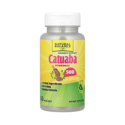 Natural Balance (Formerly known as Trimedica), Catuaba Power Max 500 Maximum Potency, 500 mg, 60 Caps Natural Balance (Formerly known as Trimedica)
