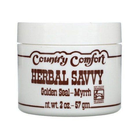 Country Comfort, Herbal Savvy Goldenseal Myrrh, 2 Oz Country Comfort