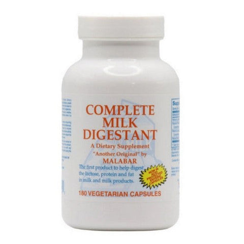 Malabar Formulations, Complete Milk Digestant Premium Formula, 180 Tabs Malabar Formulations