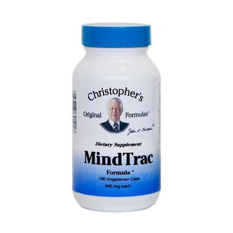 Dr. Christophers Formulas, Original Formulas Mindtrac Formula, 440 Mg, 100 Vegicaps Dr. Christophers Formulas