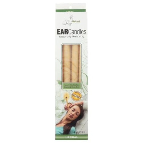 Wallys Natural Products, All Natural Beeswax Candle, Herbal, 2 Pack Wallys Natural Products