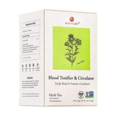 Health King, Blood Toner & Circulator Tea, 20bg Health King