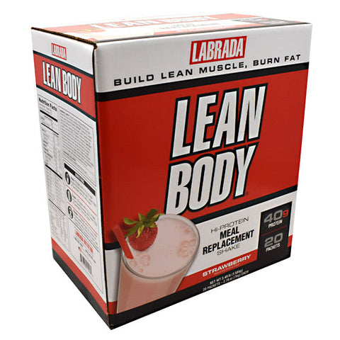 LABRADA NUTRITION, LAB LEAN BODY STRAW POWDER, 20/bx LABRADA NUTRITION