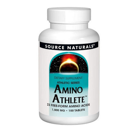 Source Naturals, Amino Athlete, 1000 MG, 100 Tabs Source Naturals