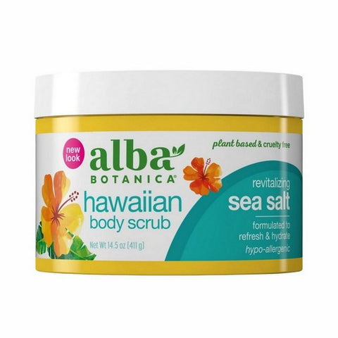 Alba Botanica, Hawaiian Sea Salt Body Scrub, 14.5 oz Alba Botanica
