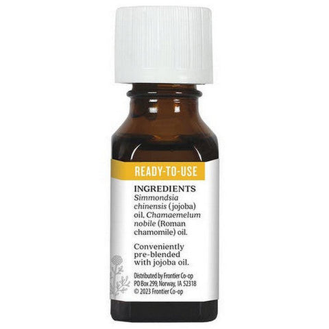 Aura Cacia, Pure Essential Oil Roman Chamomile In Jojoba Oil, 0.5 Oz Aura Cacia