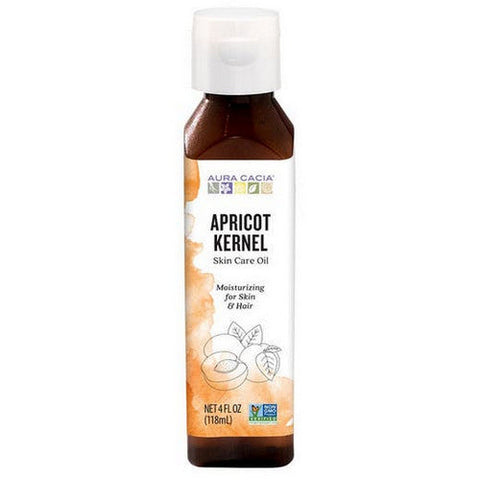 Aura Cacia, Natural Skin Care Oil Apricot Kerne, 4 Oz Aura Cacia