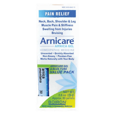Boiron, Arnicare Gel And Oral Pellets Homeopathic Medicine, 2.6 oz Boiron