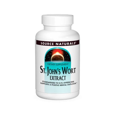 Source Naturals, St. John's Wort, 300 MG, 120 Tabs Source Naturals