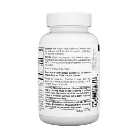 Source Naturals, L-Tryptophan, 500 MG, 120 Tabs Source Naturals
