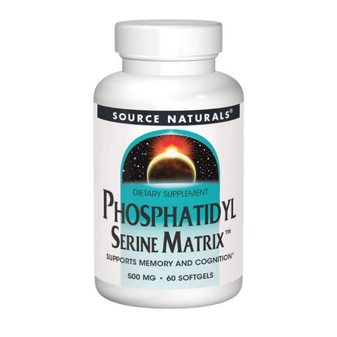 Phosphatidyl Serine Matrix Softgel 60 Sg by Source Naturals