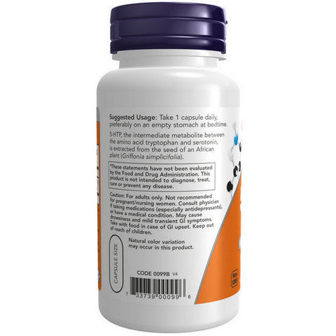Now Foods, 5-HTP, 50 mg, 90 Caps Now Foods