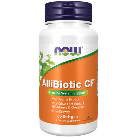 Now Foods, Allibiotic CF, 60 Softgels Now Foods