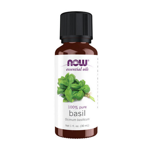 Now Foods, Essential Oils Basil, 1 OZ Now Foods