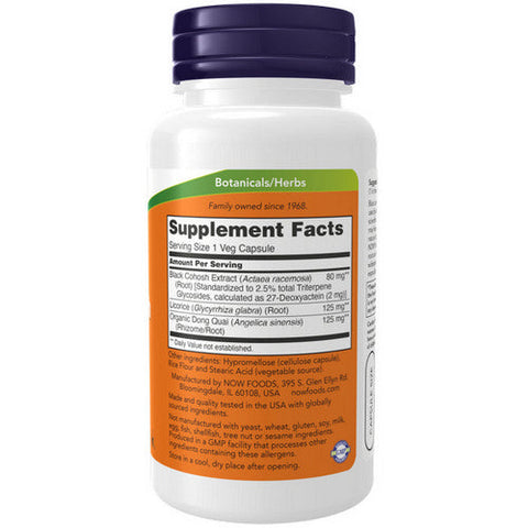 Now Foods, Black Cohosh Root, 80 mg, 90 Caps Now Foods