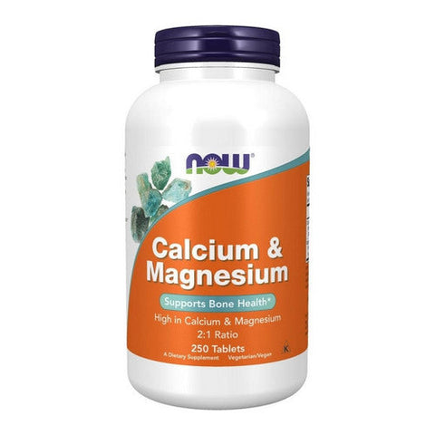 Now Foods, Calcium-Magnesium, 500/250 mg, 250 Tabs Now Foods