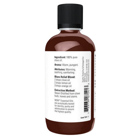 Now Foods, Clove Oil, 4 OZ Now Foods
