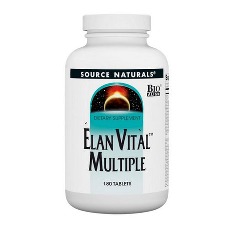 Source Naturals, Elan Vital Multiple, 180 Tabs Source Naturals