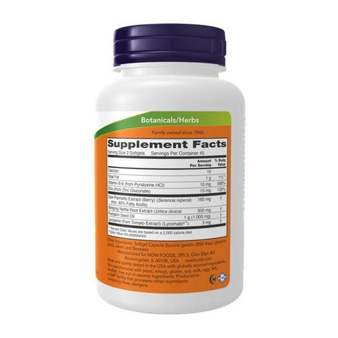 Now Foods, Prostate Support, 90 Sgel Now Foods