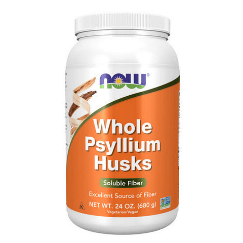 Now Foods, Psyllium Husks Whole, 24 OZ Now Foods