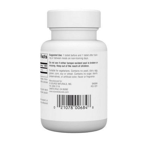 Source Naturals, Gamma Oryzanol, 60 MG, 100 Tabs Source Naturals