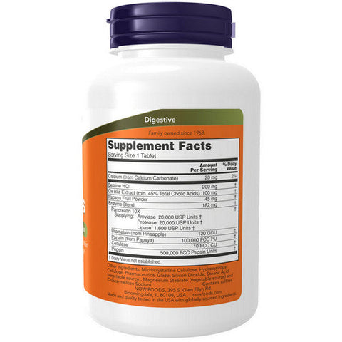 Now Foods, Super Enzymes, 180 Tabs Now Foods