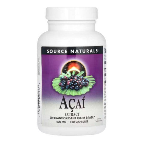 Source Naturals, Acai Extract, 120 Caps Source Naturals
