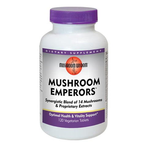 Maitake Mushroom Wisdom, Mushroom Emperors, 120 Vtabs Maitake Mushroom Wisdom