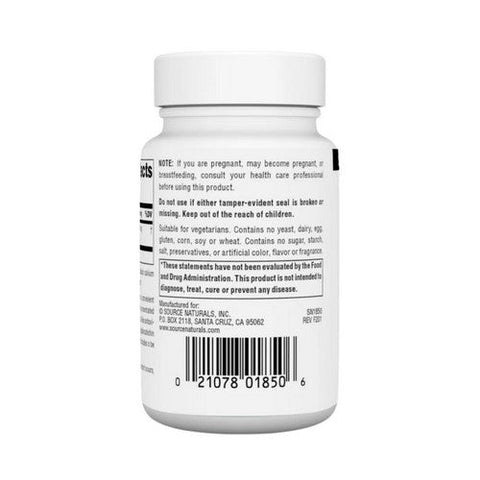 Source Naturals, Green Tea, 100 MG, Extract 120 Tabs Source Naturals