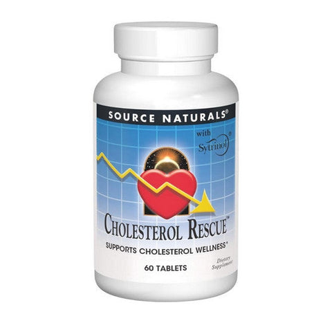 Source Naturals, Cholesterol Rescue, 60 Tabs Source Naturals