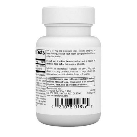 Source Naturals, Coenzymated B-6, 100 mg, 30 Tabs Source Naturals