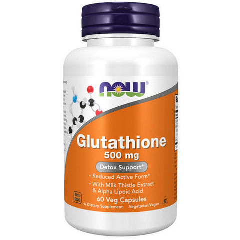 Now Foods, Glutathione, 500 mg, 60 Vcaps Now Foods