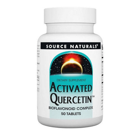 Source Naturals, Activated Quercetin, 50 Tabs Source Naturals